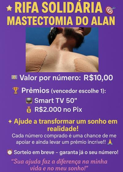 Rifa Apoie um sonho real